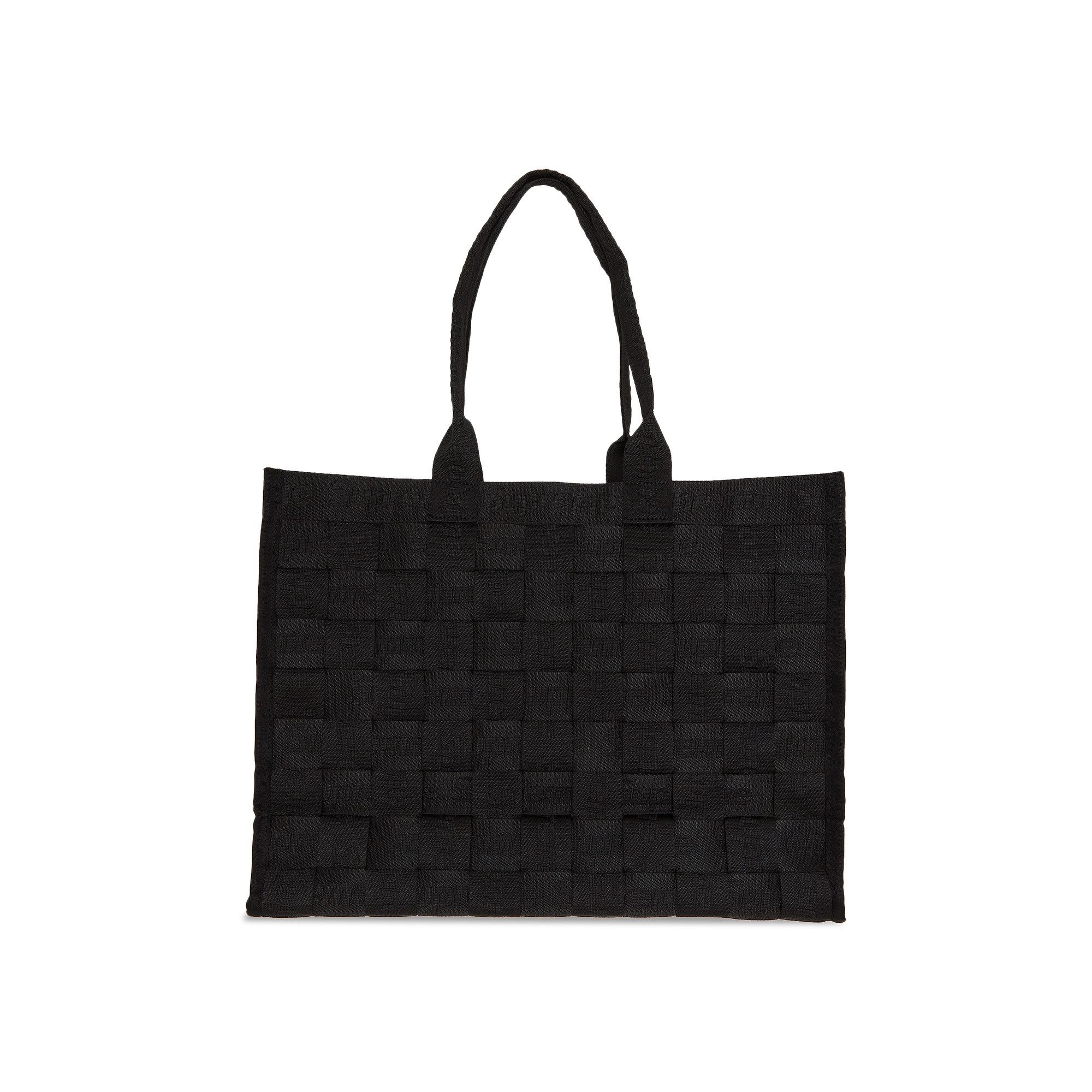 Supreme Woven Tote 'Black' - 2