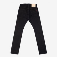 IH-555S-SBG 21oz Selvedge Denim Super Slim Cut Jeans - Superblack (Fades To  Grey)