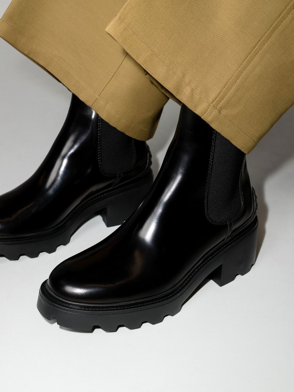 lug-sole Chelsea boots - 3