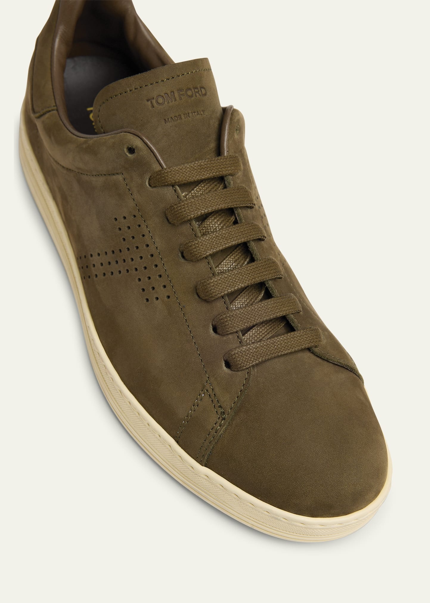 Men's Warwick Nubuck Leather Sneakers - 6