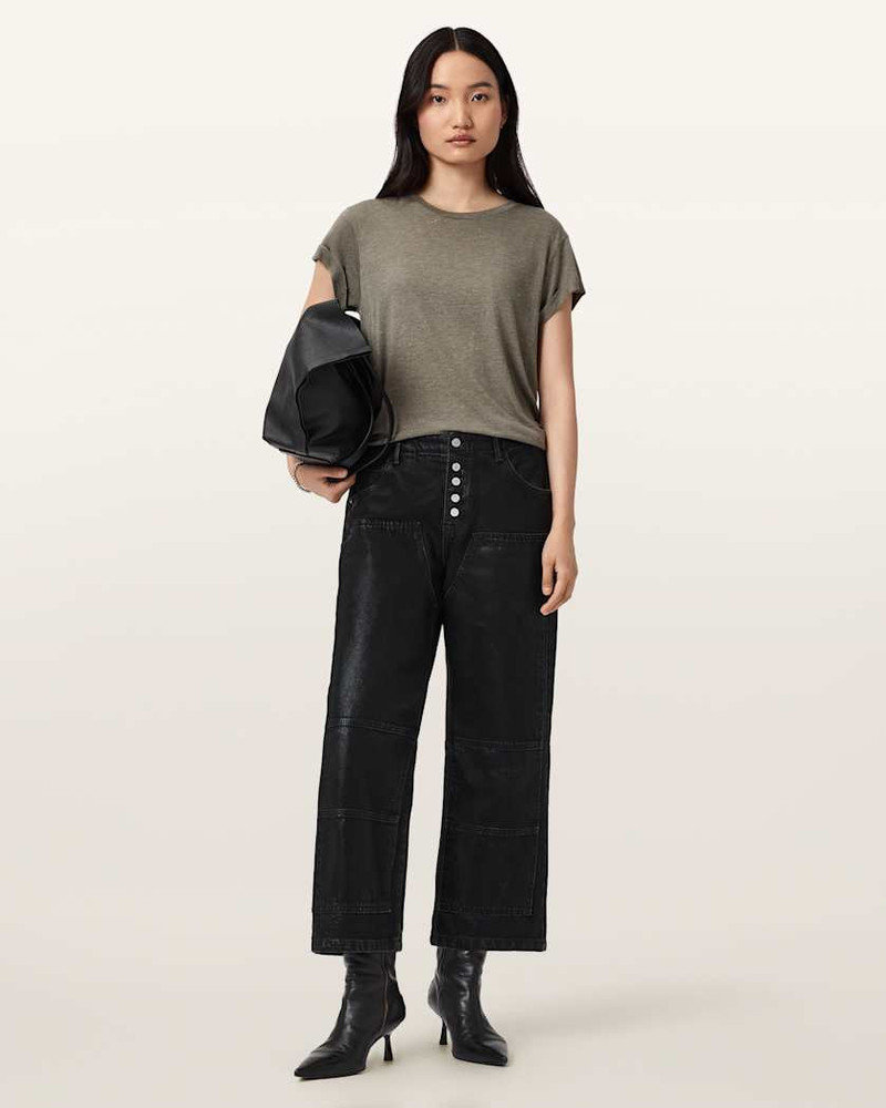 ANNA SHORT SLEEVE SHIMMER T-SHIRT 6