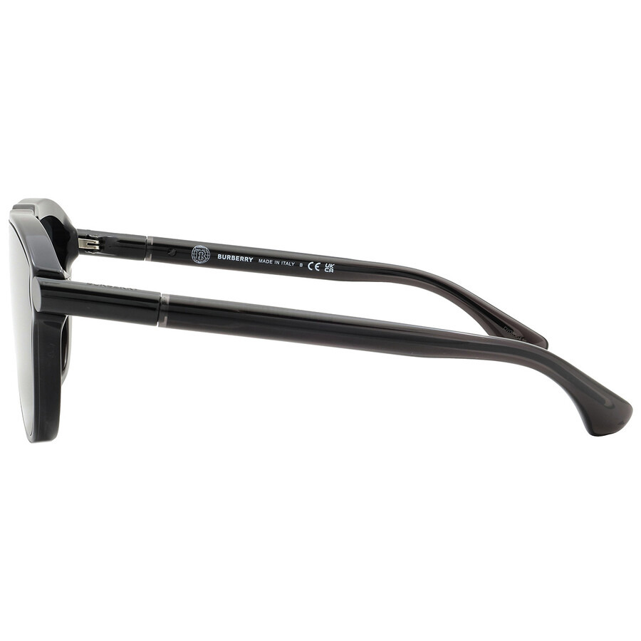 Burberry Dark Grey Shield Men's Sunglasses BE4427 411287 36 - 4