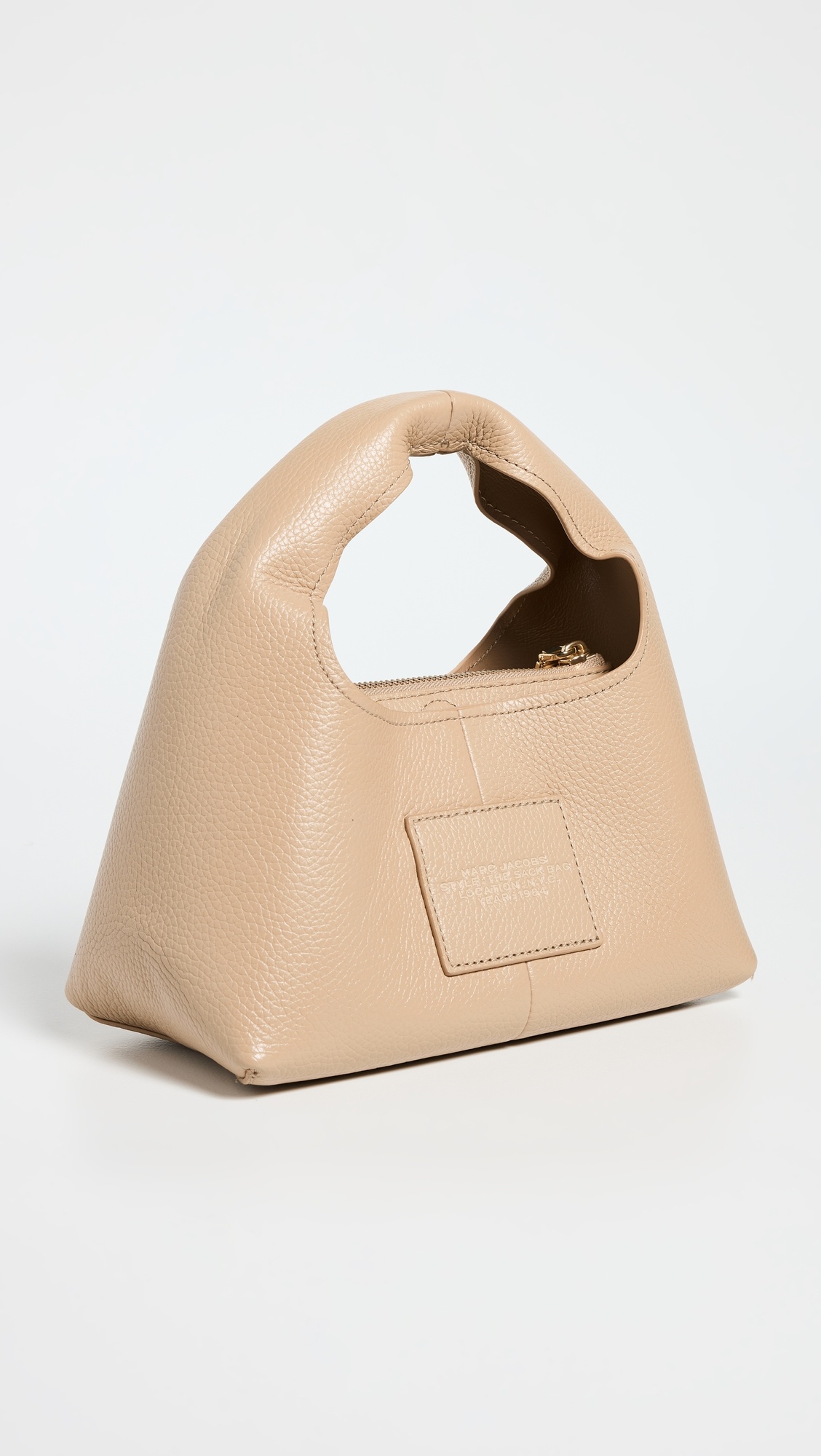 The Leather Mini Sack Bag - 3