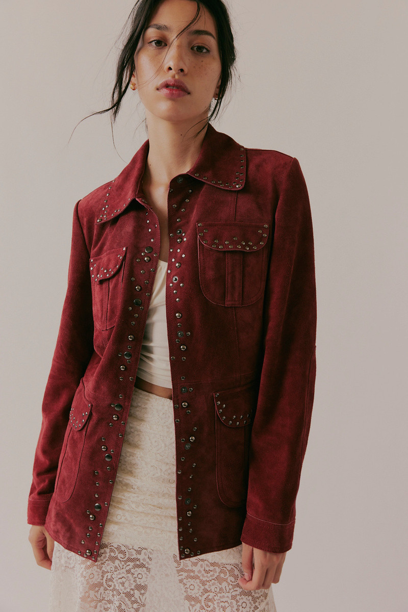 FREE PEOPLE We The Free Carmen Suede Jacket outlook