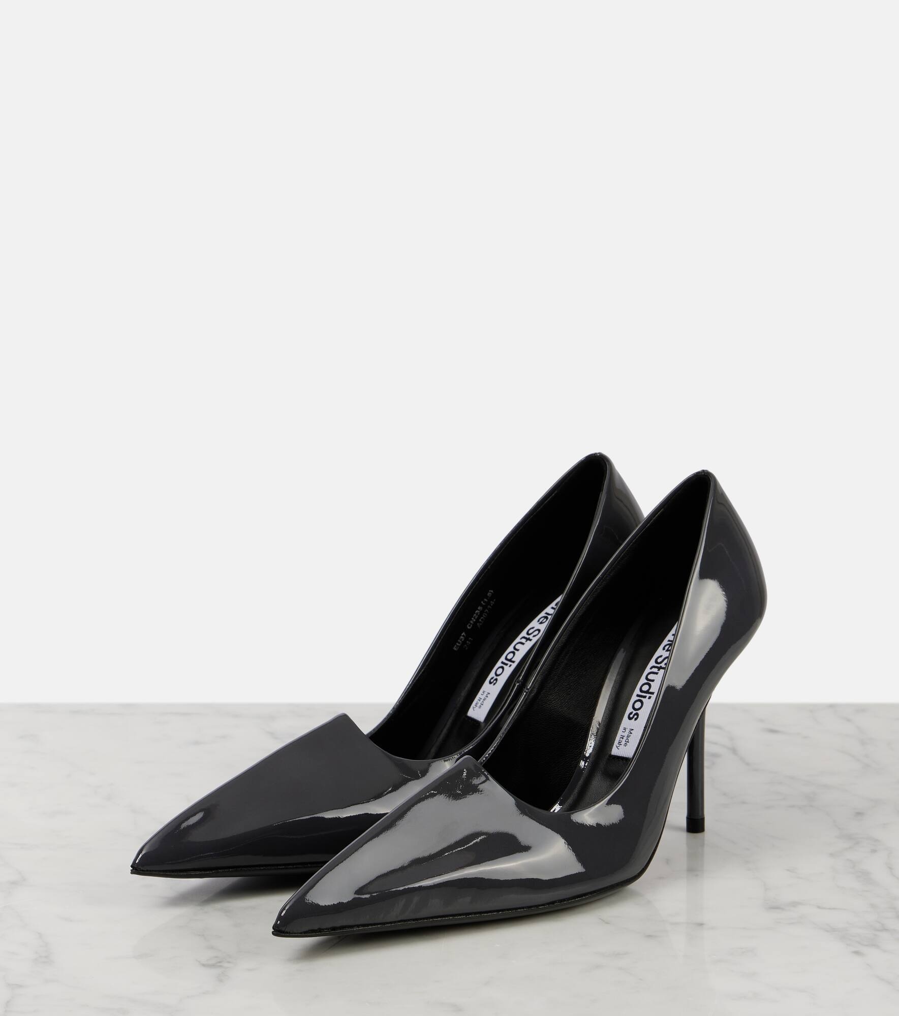 Patent leather pumps - 5
