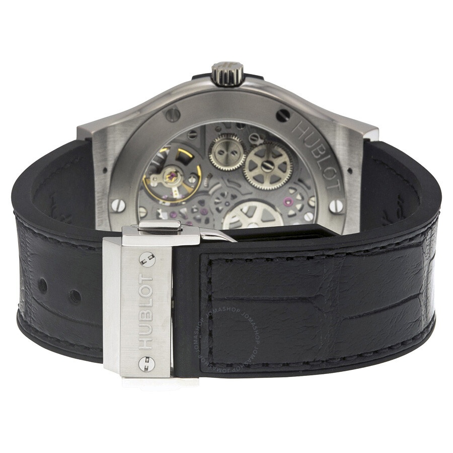 Pre-owned Hublot Classic Fusion Skeleton Dial Men's Watch 545.NX.0170.LR - 3