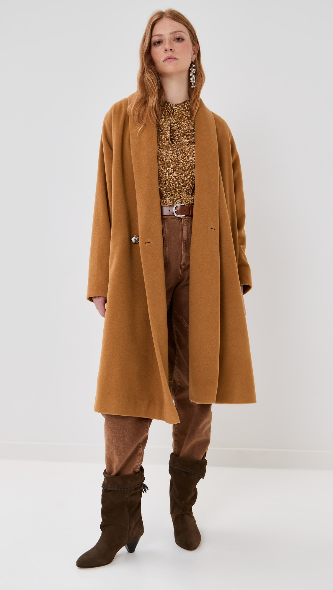 Elise Wool Coat - 4