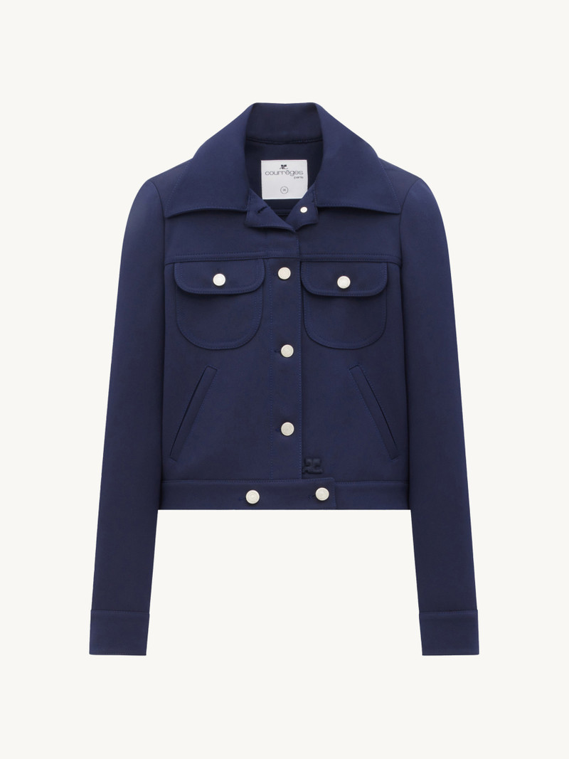 TWILL TRUCKER JACKET - 1