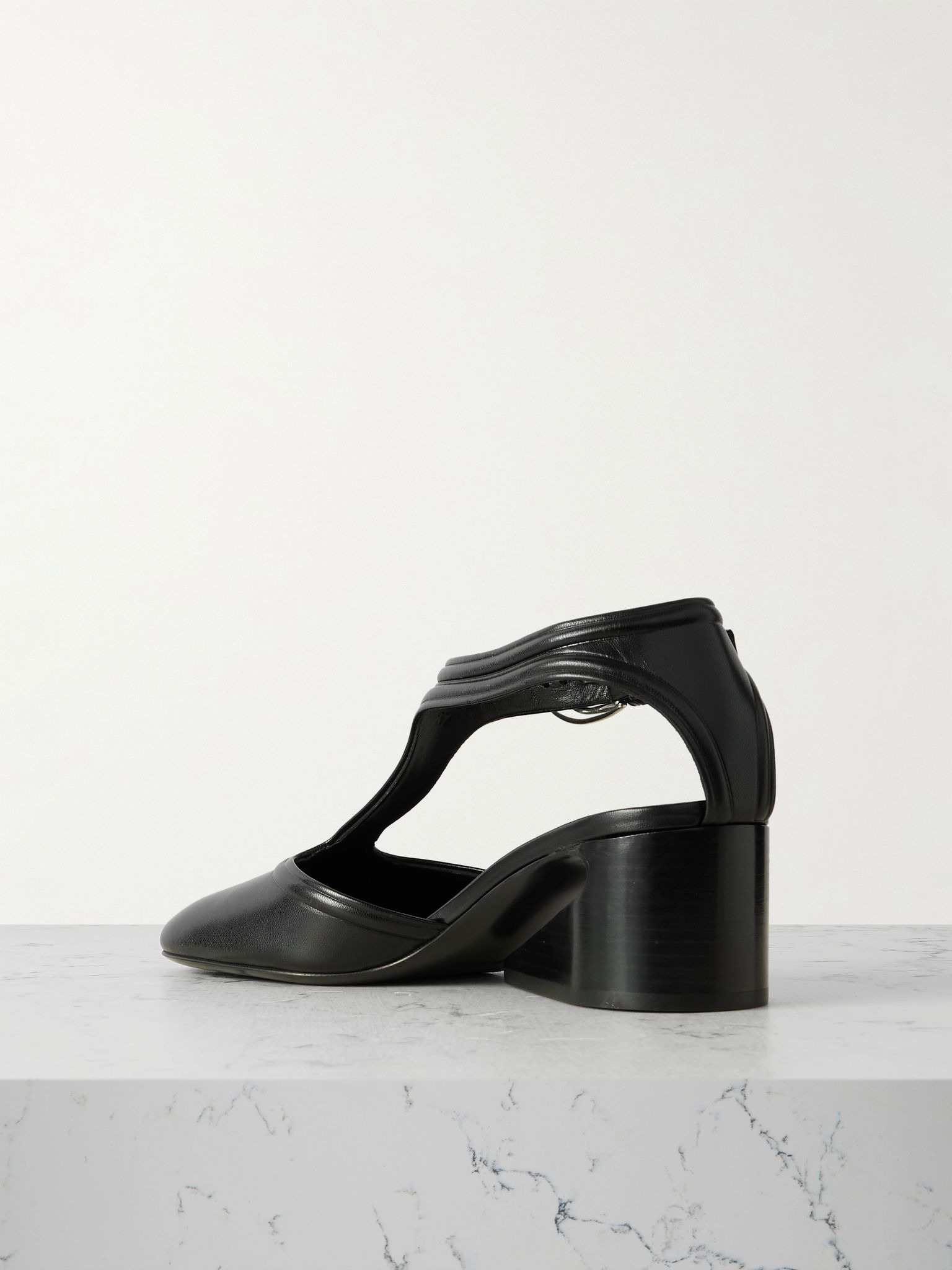 Leather Mary Jane pumps Black - 3