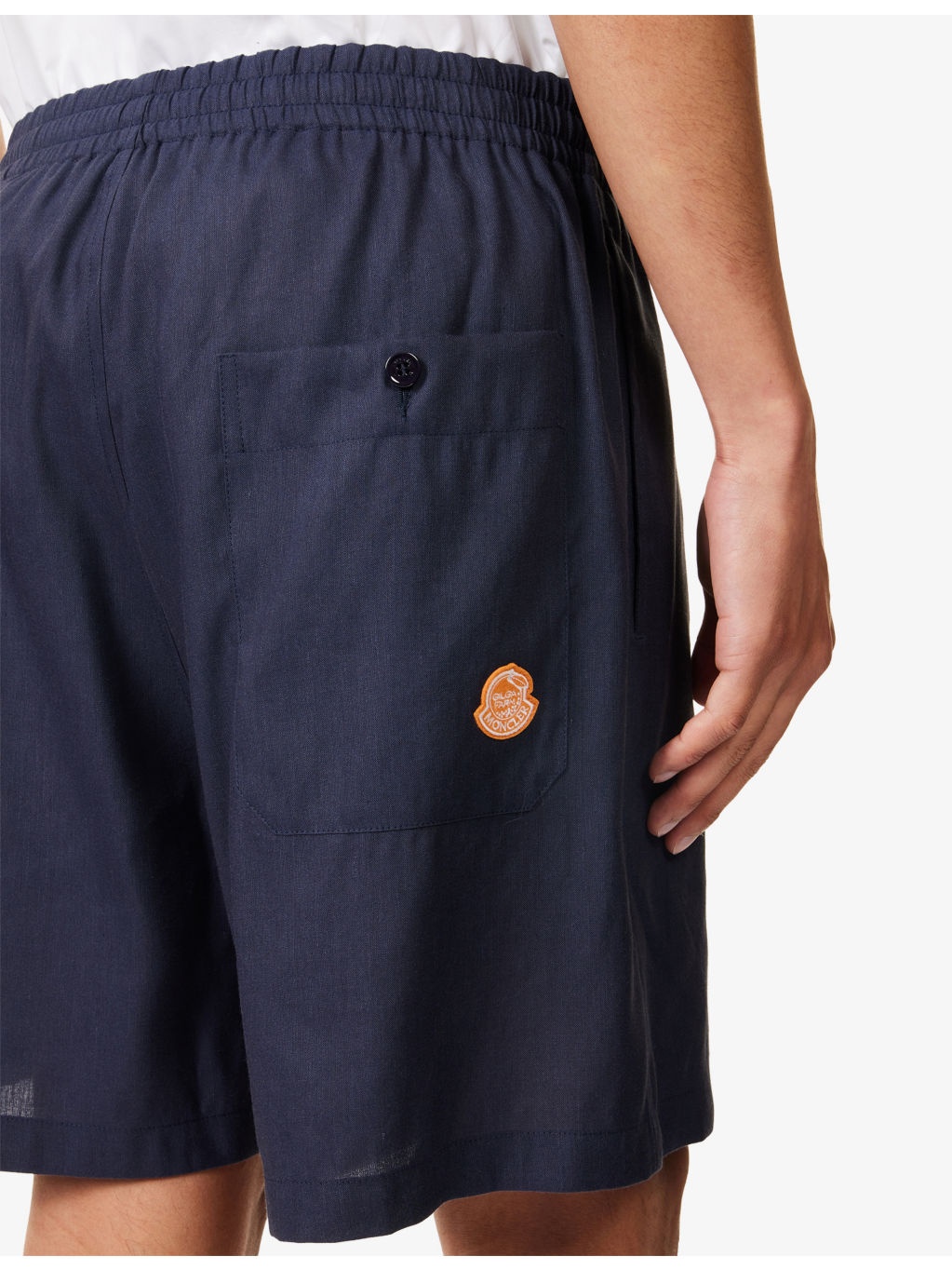 Moncler x Gilga Farm by Donald Glover Linen-Blend Shorts - 5