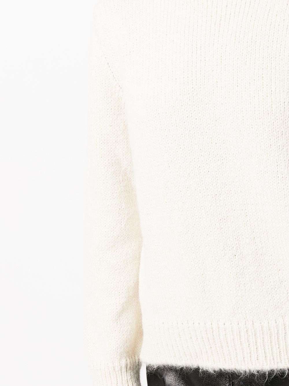 crew-neck knitted jumper - 5