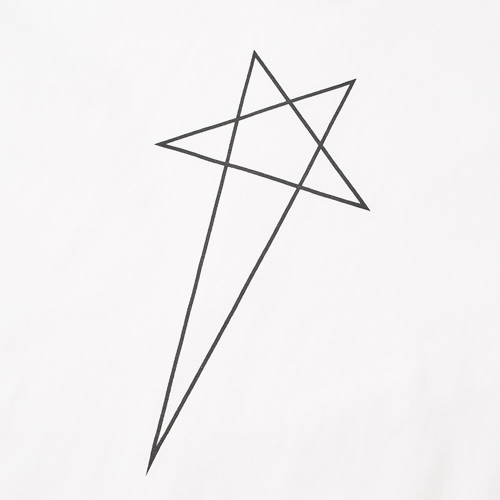 Rick Owens DRKSHDW Pentagram Level Tee - 3