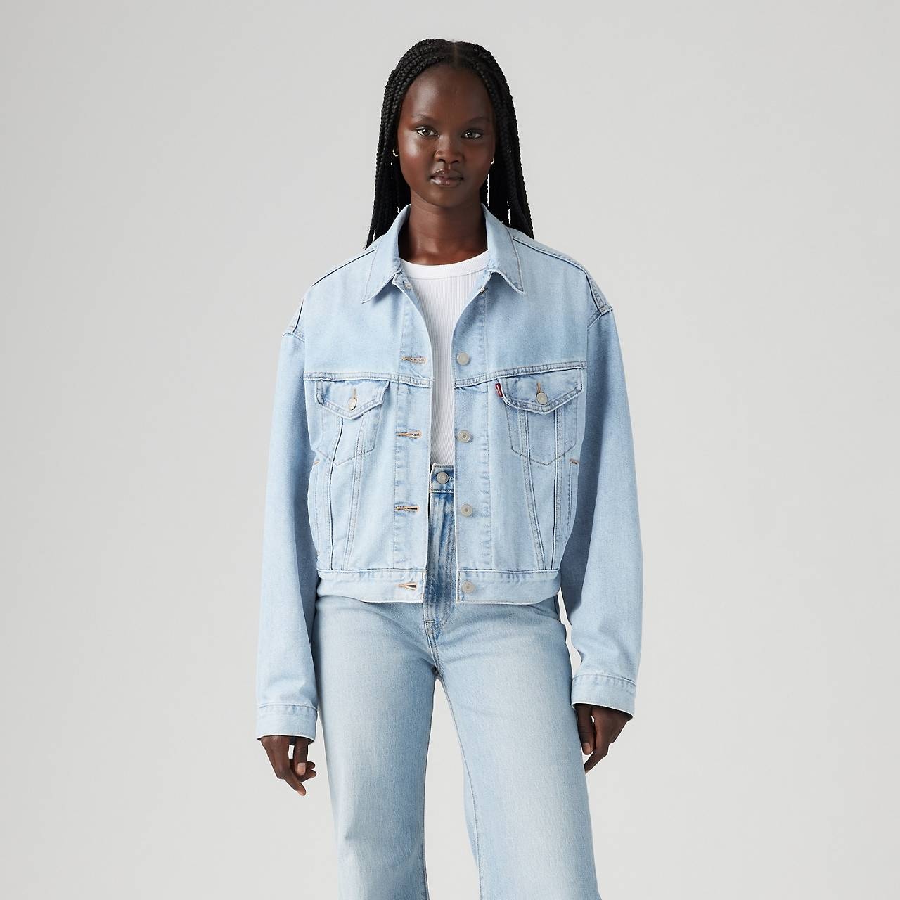 SHRUNKEN '90S TRUCKER JACKET - 2