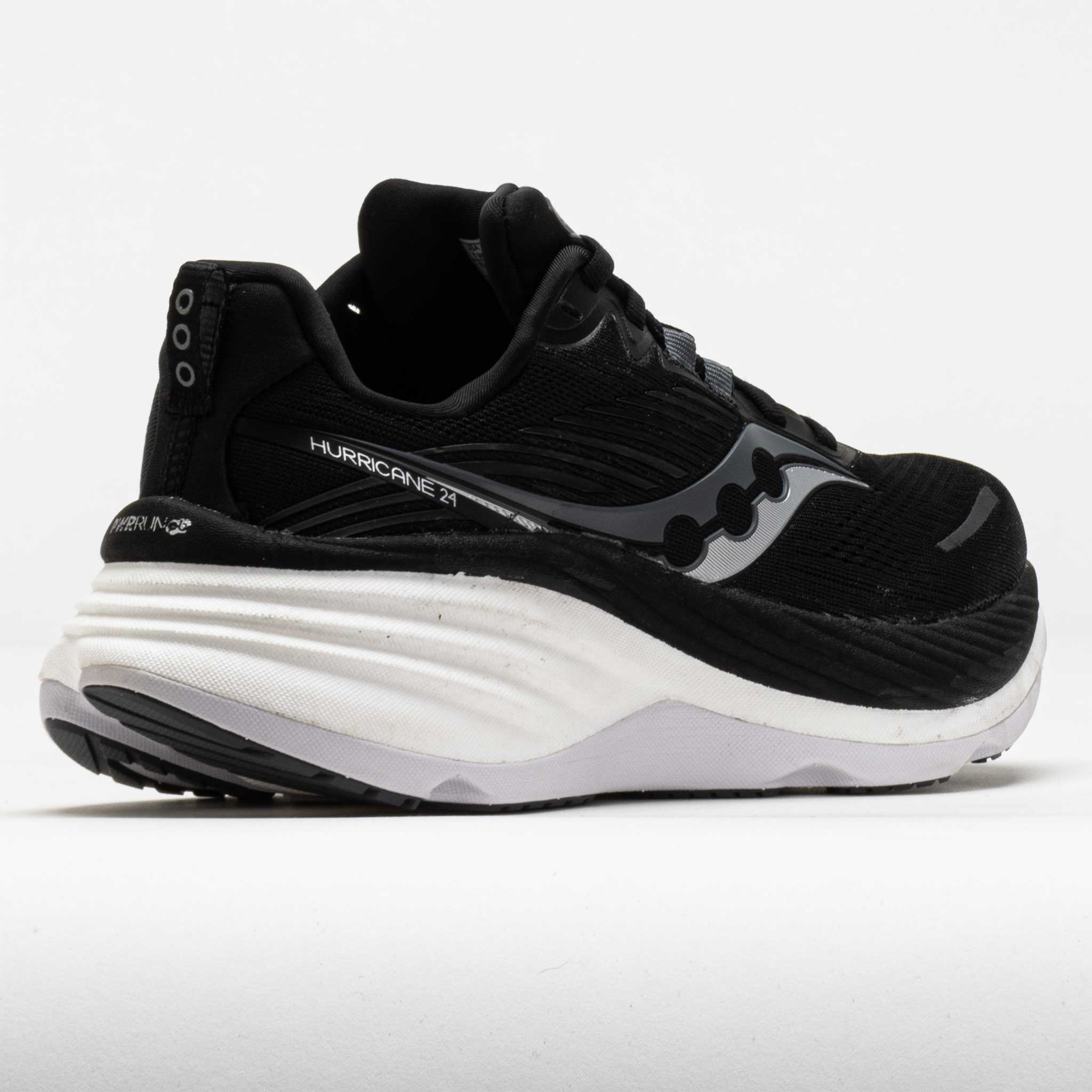 Saucony Hurricane 24 Men's Black/Carbon - 6