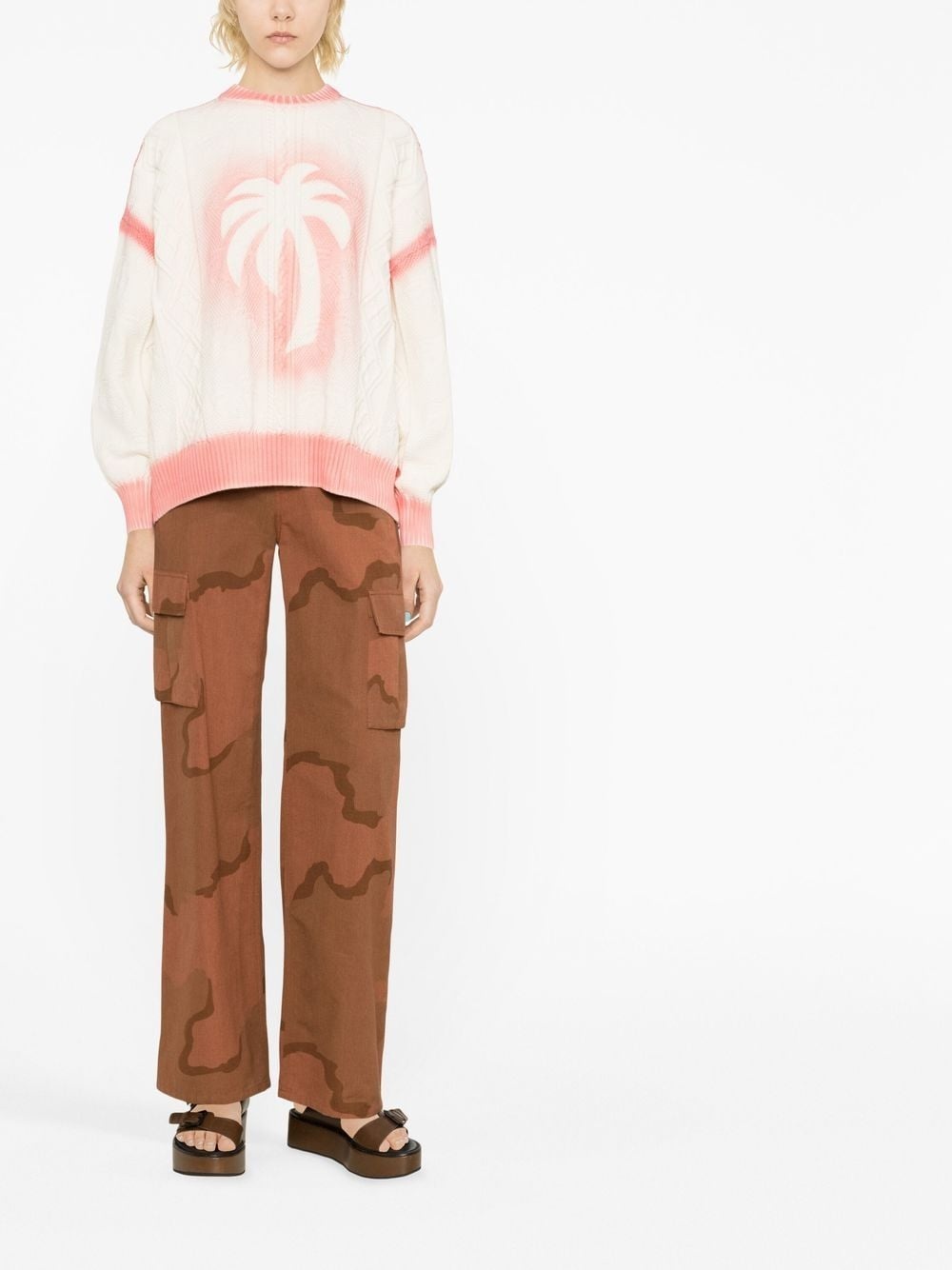 Sprayed Palm jumper - 2