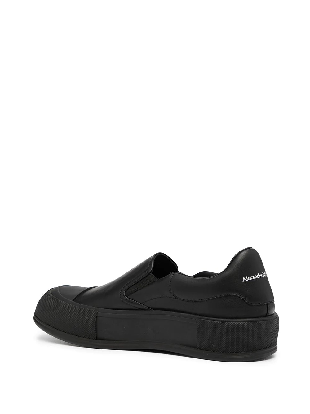 Deck laceless low-top sneakers - 3