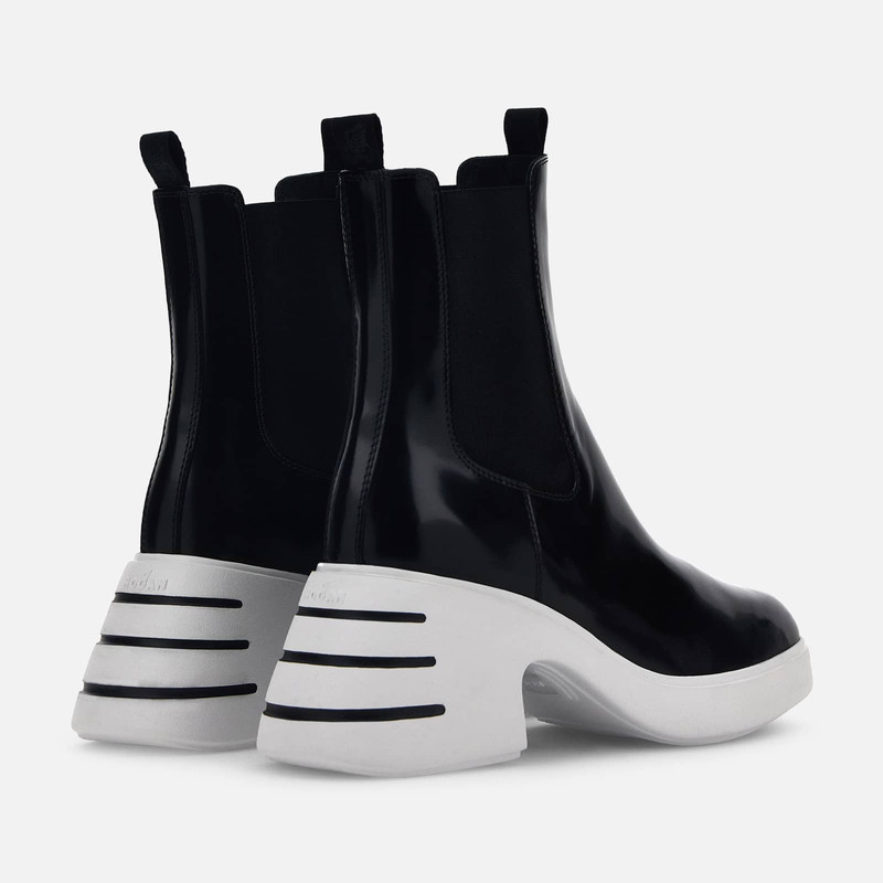 HOGAN Chelsea Boots Hogan H624 Black outlook