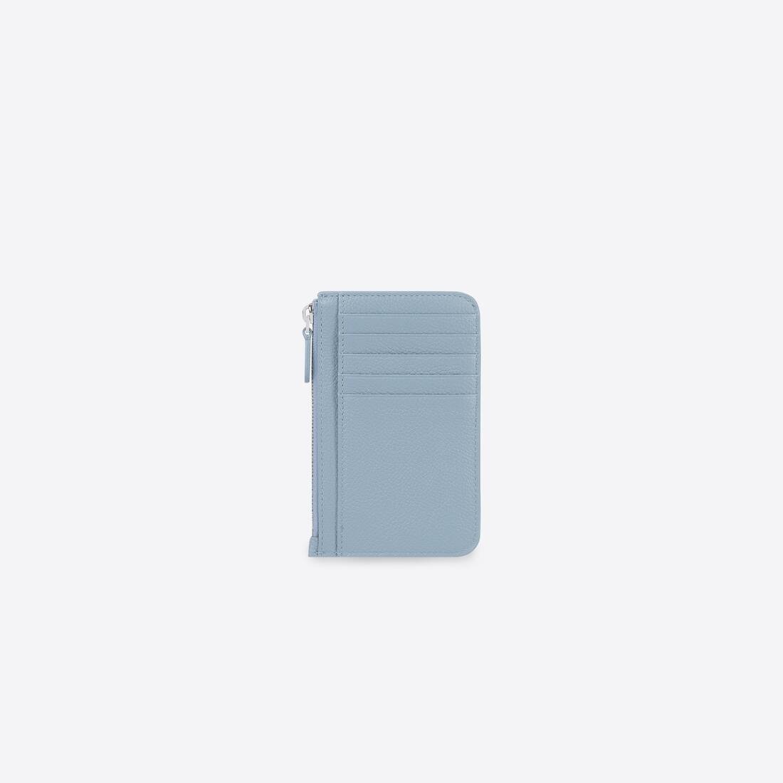 Essential Long Coin And Card Holder in Blue Grey - 4
