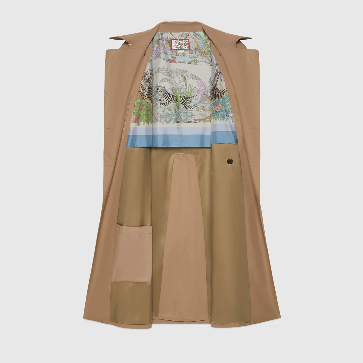 Gucci Tiger embroidered coat - 3