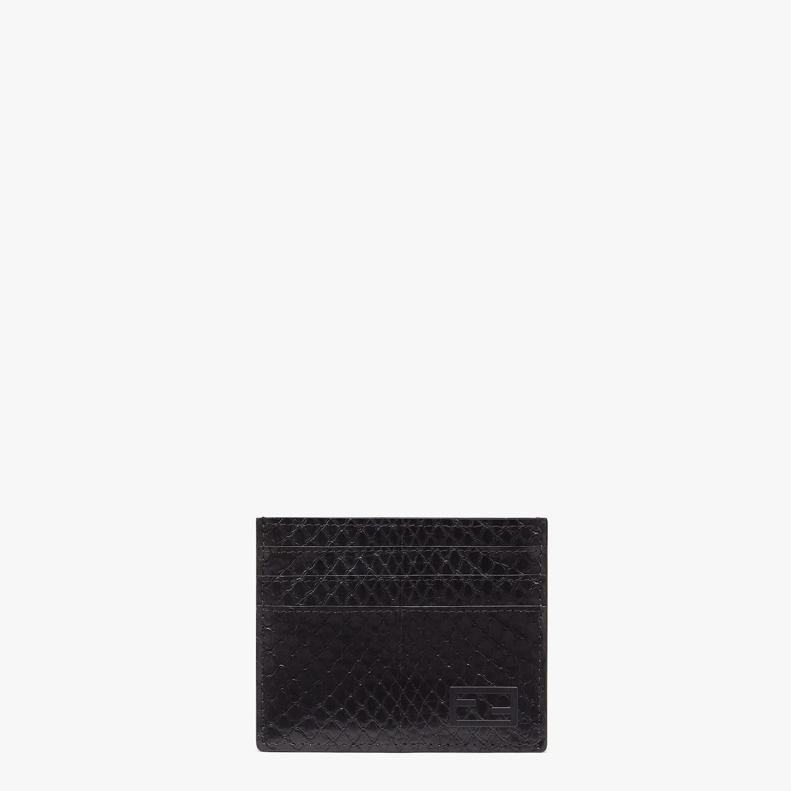 Black ayers leather card holder - 1