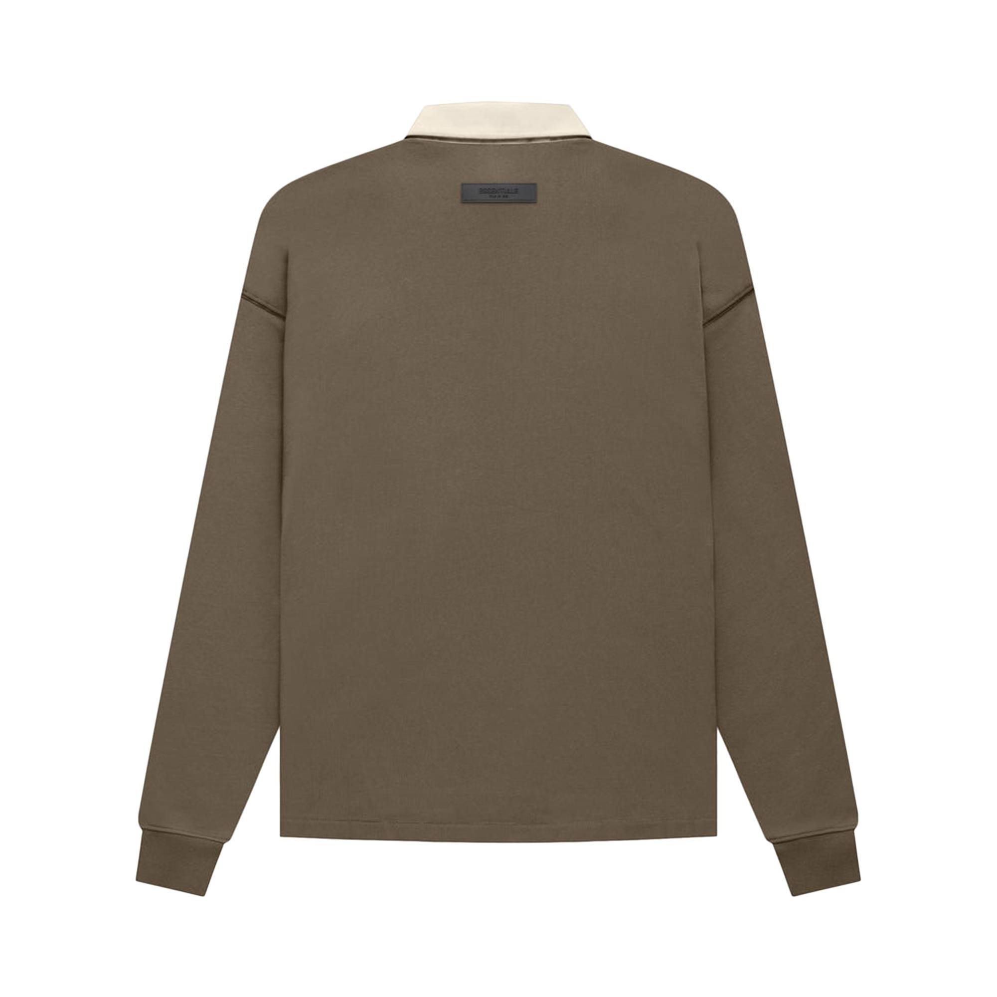Fear of God Essentials Henley Rugby 'Wood' - 2
