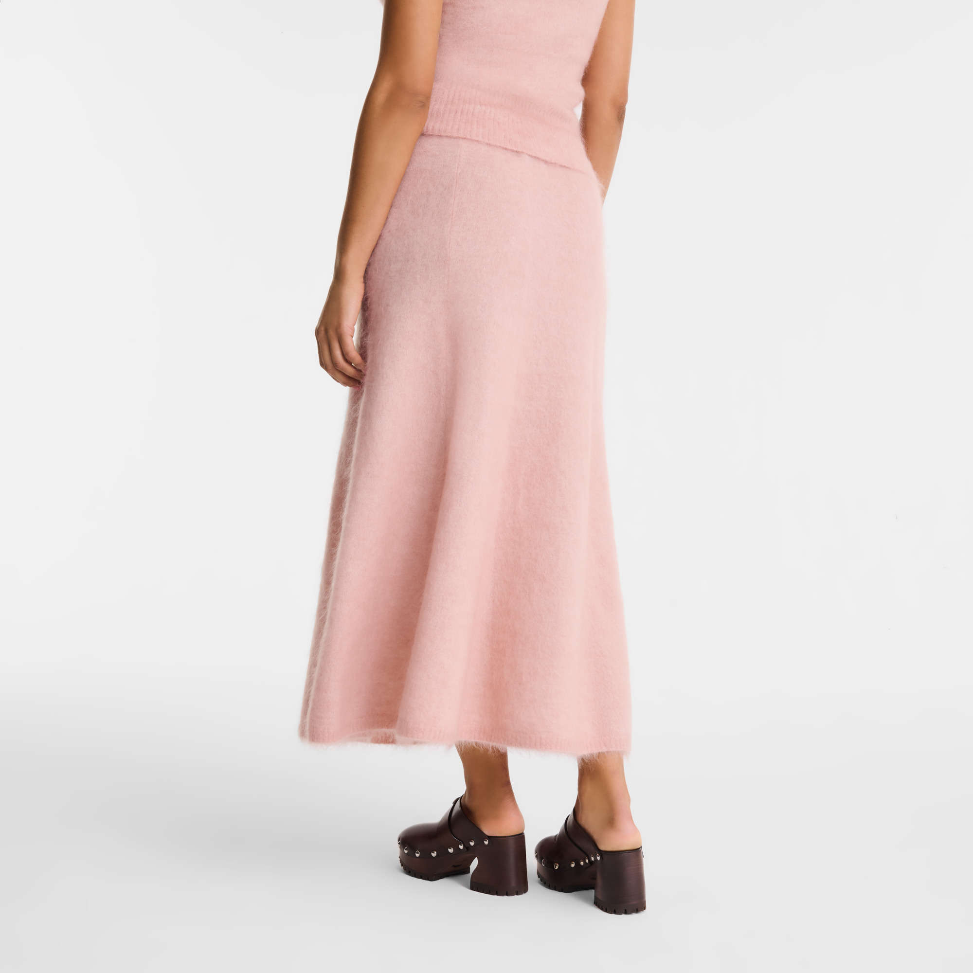Midi skirt Pink Tea - Knit - 3