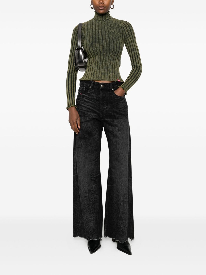 Diesel T-Clawa ribbed long-sleeve t-shirt outlook
