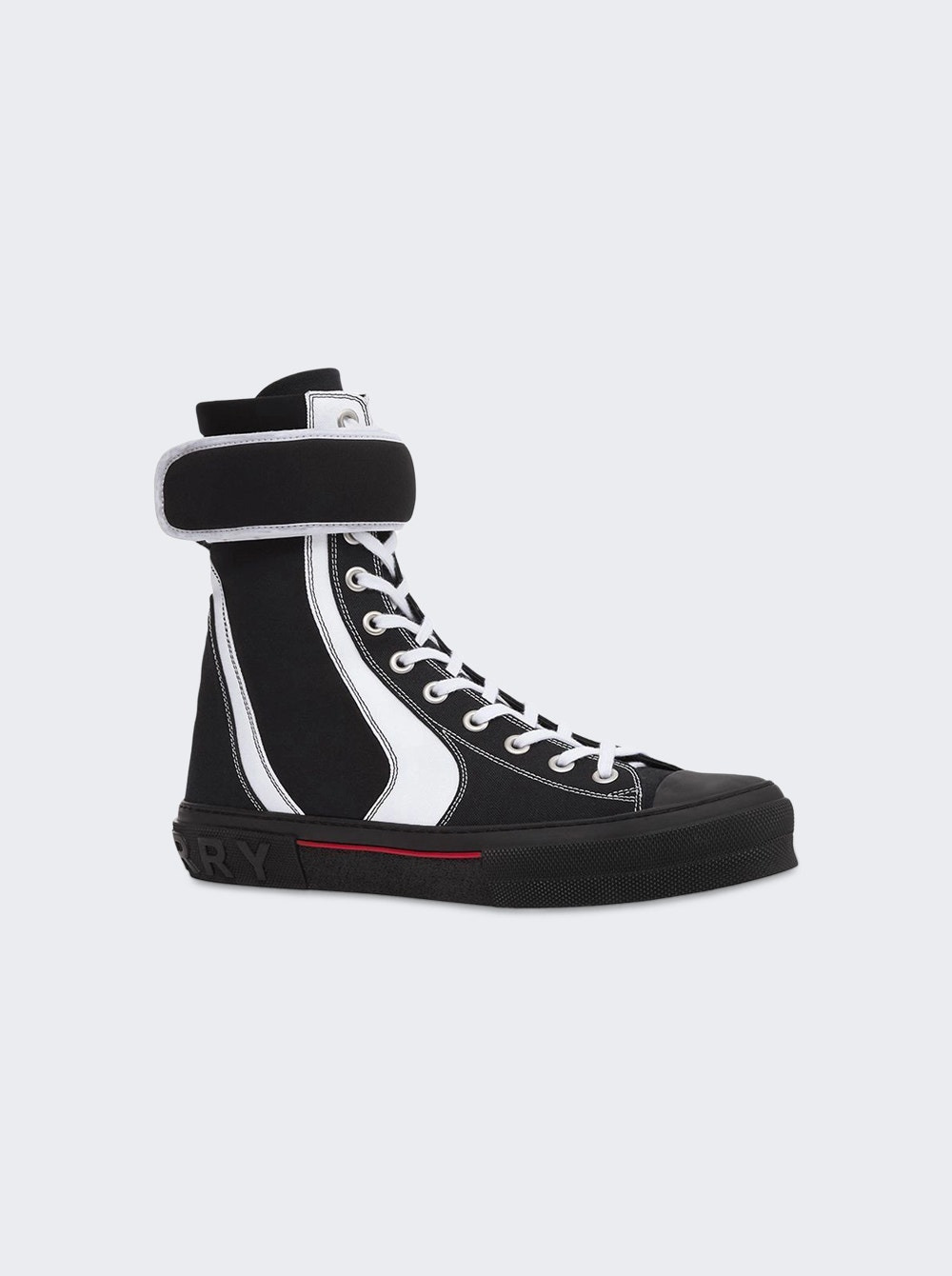Sub High-top Sneakers Black And White - 7