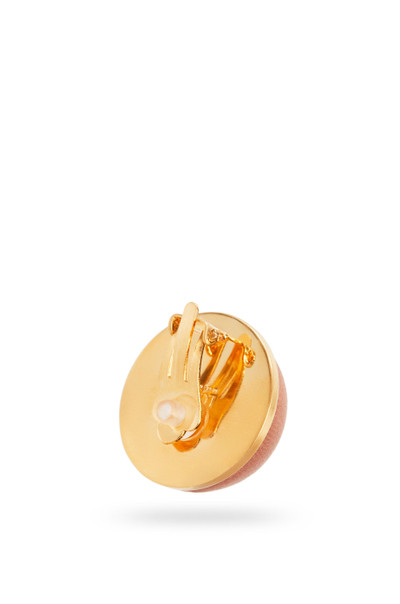 Loewe Globe earring in lambskin outlook