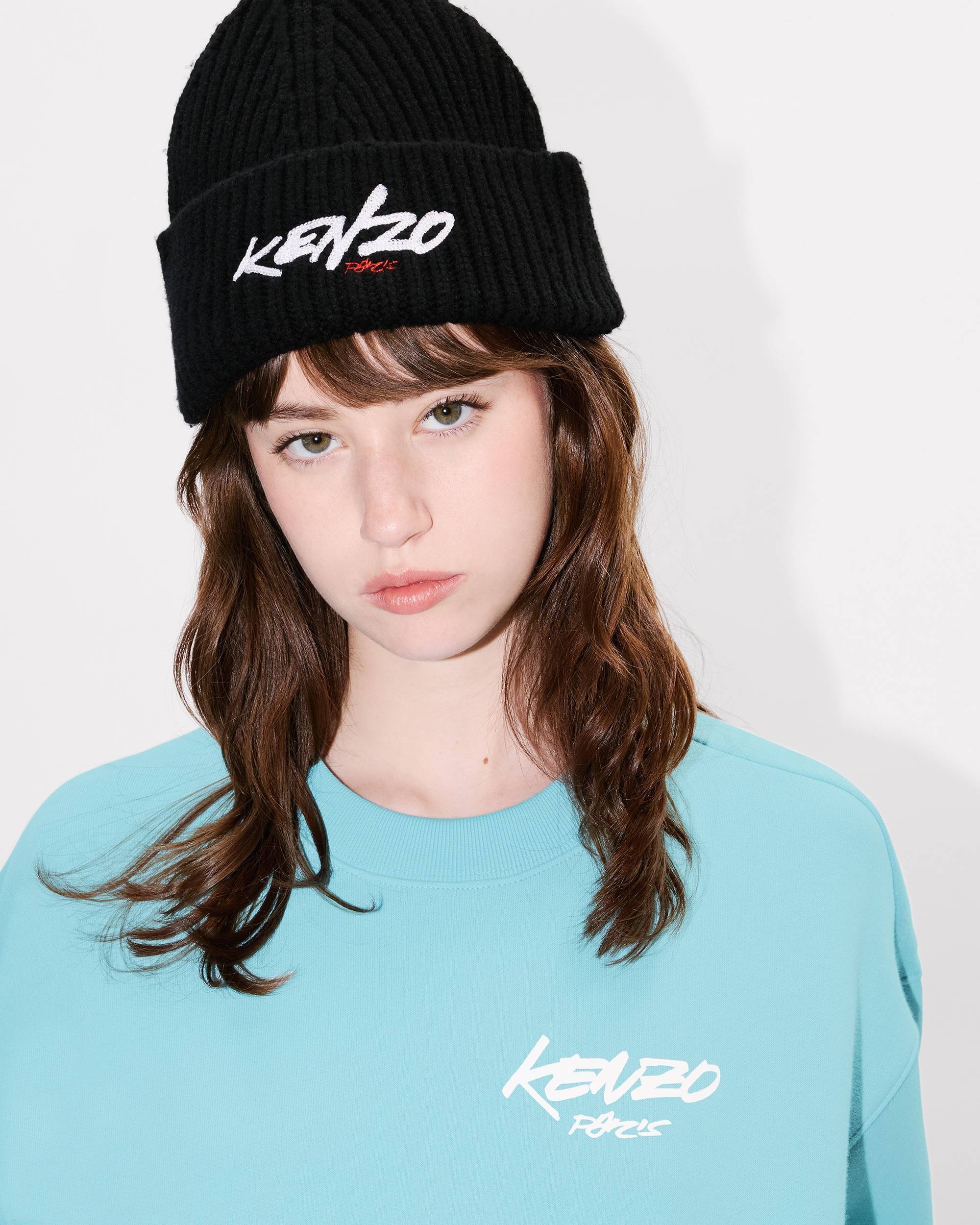 'Kenzo x Futura 2000' oversized cocoon sweatshirt in cotton - 6