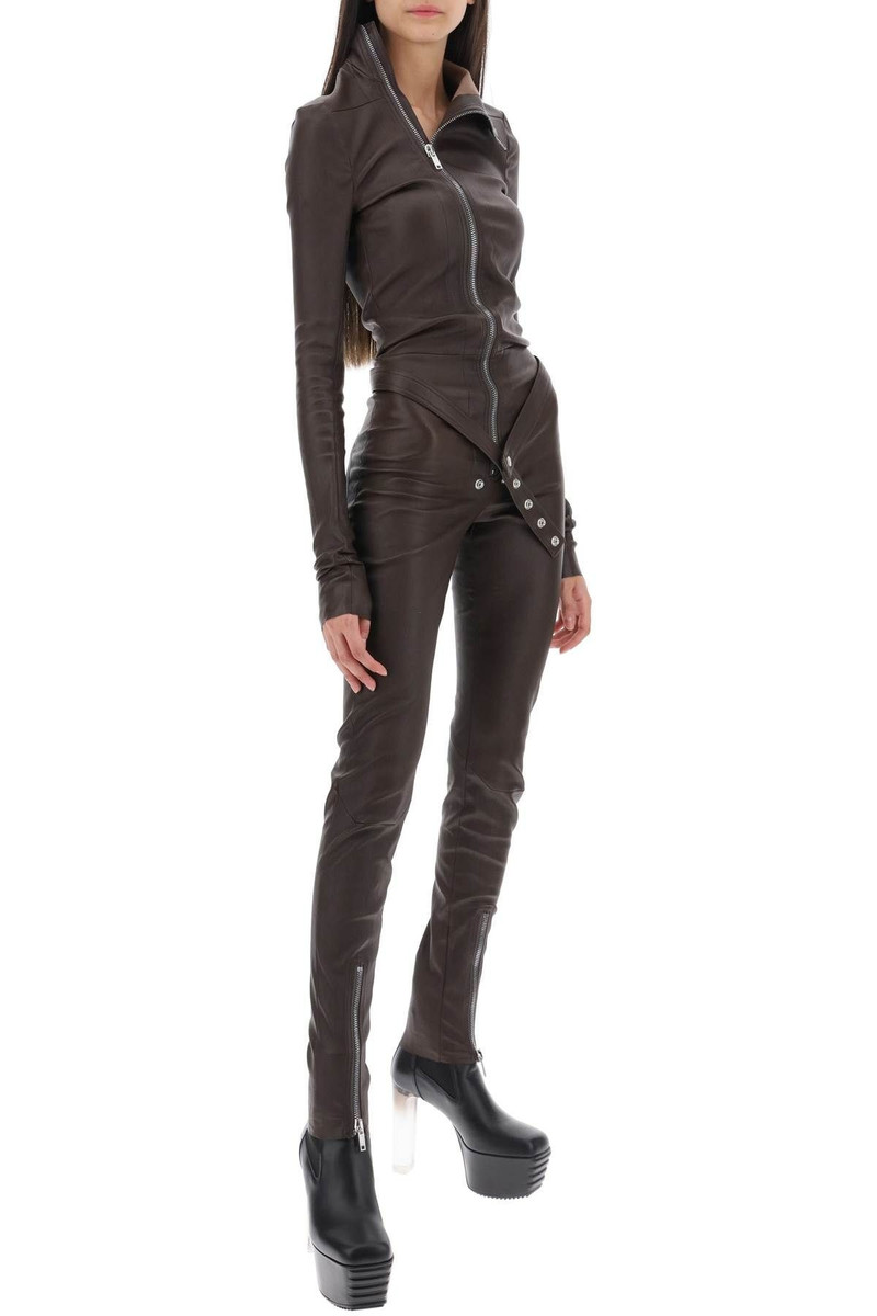 Rick Owens JUMPSUIT IN LEATHER outlook