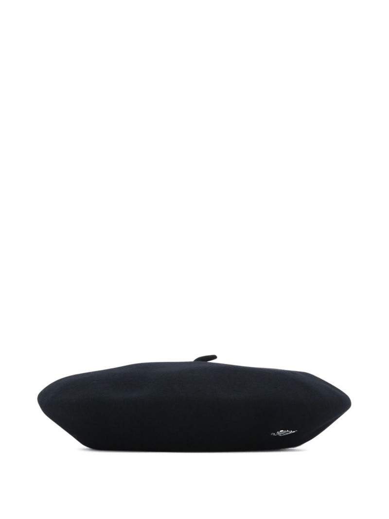 Roger Vivier crystal-embellished beret outlook