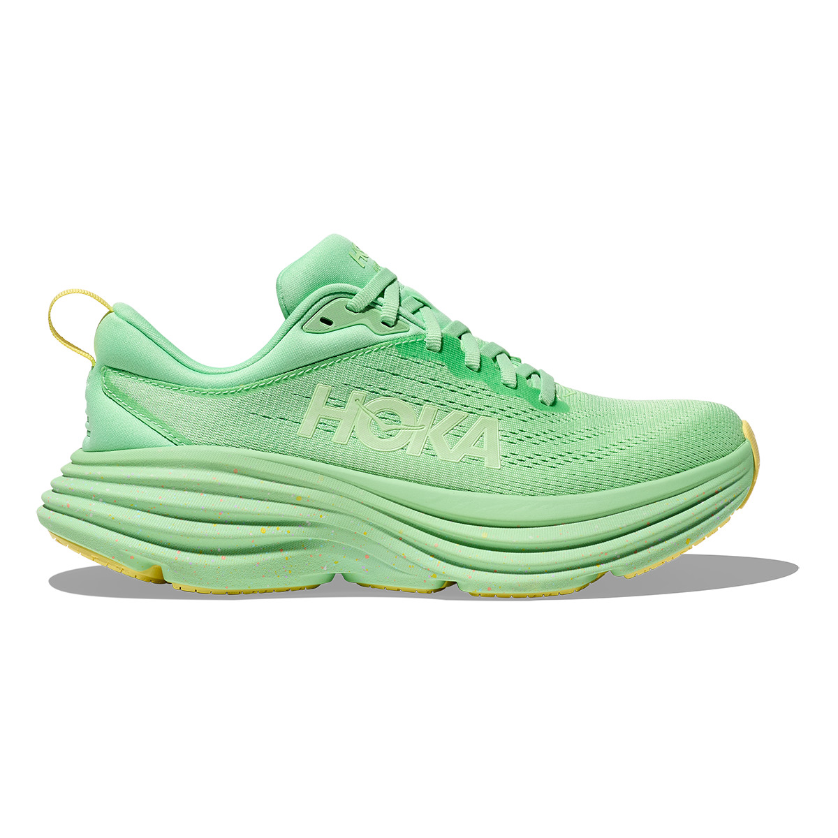 Hoka Bondi 8 - Lime Glow - Lemonade - 1