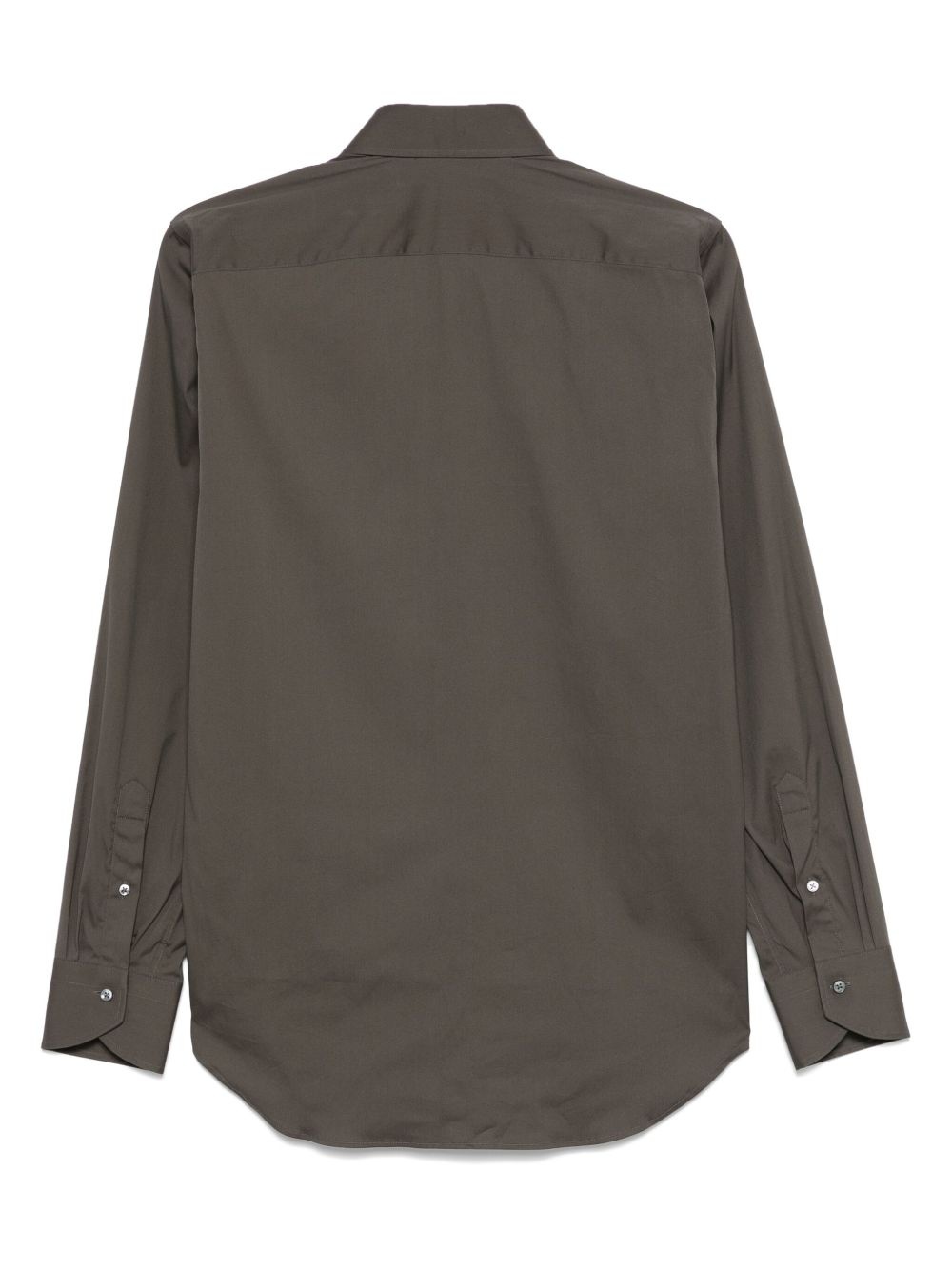 cut-away collar shirt - 2