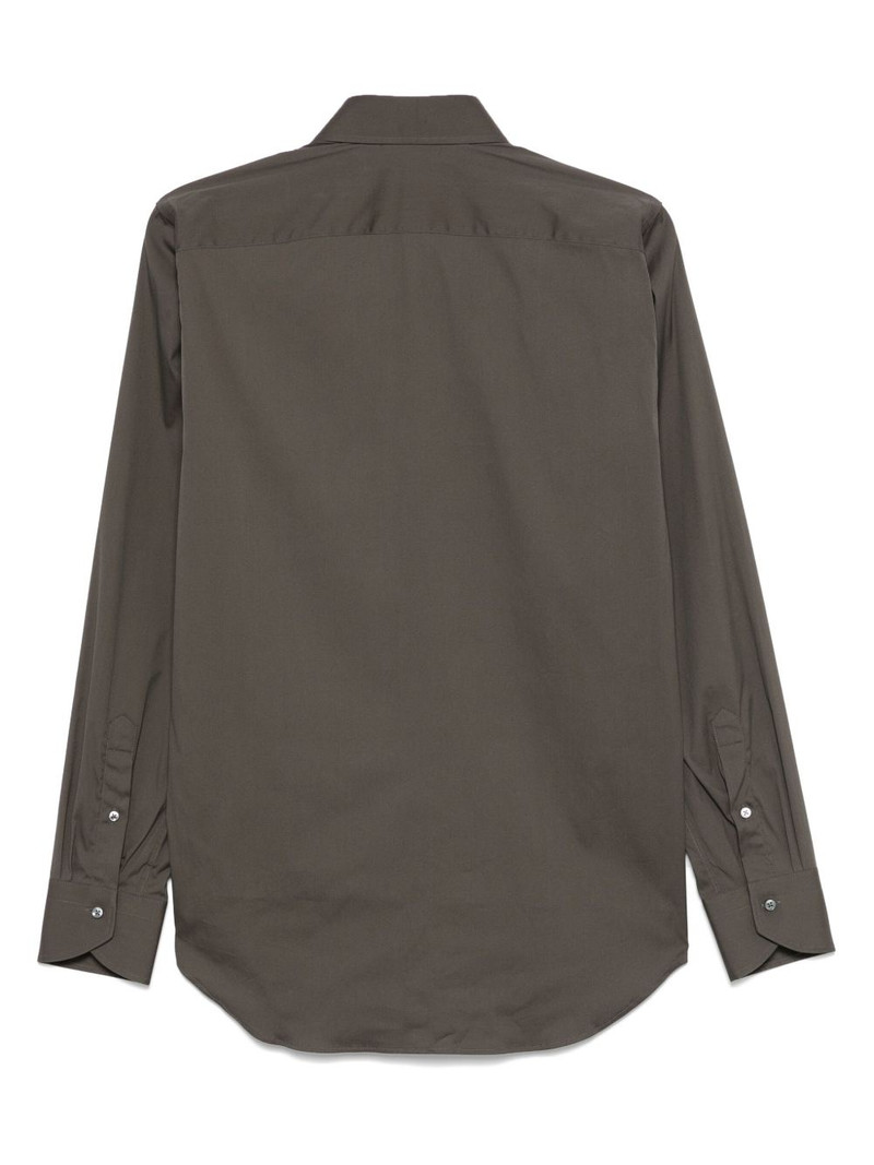 Canali cut-away collar shirt outlook