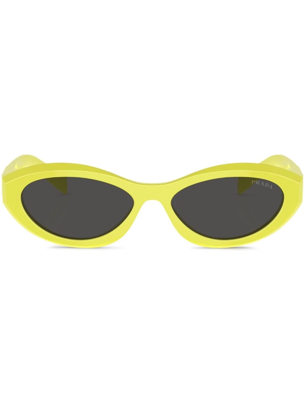 oval-frame sunglasses - 1