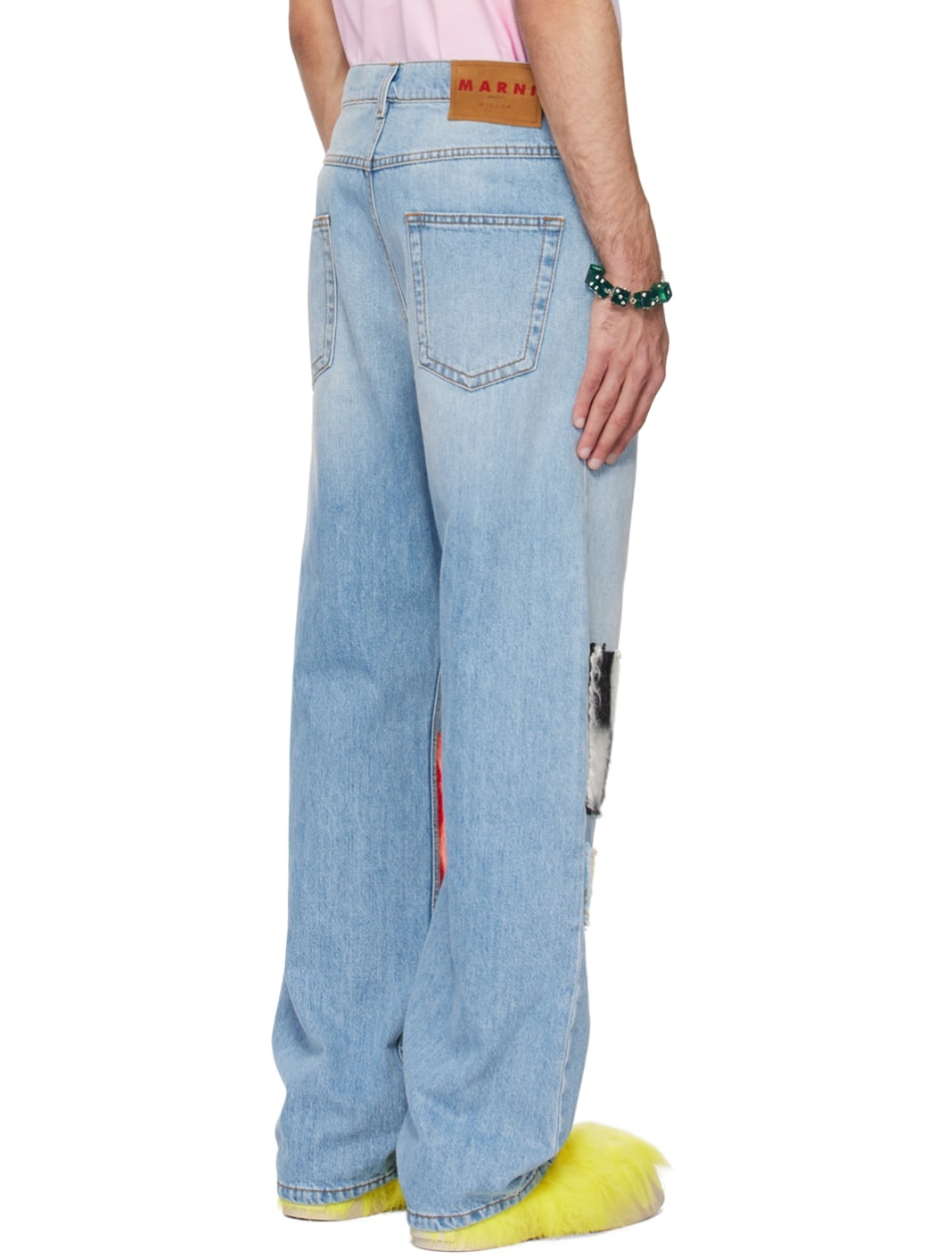SSENSE Exclusive Blue Jeans - 3