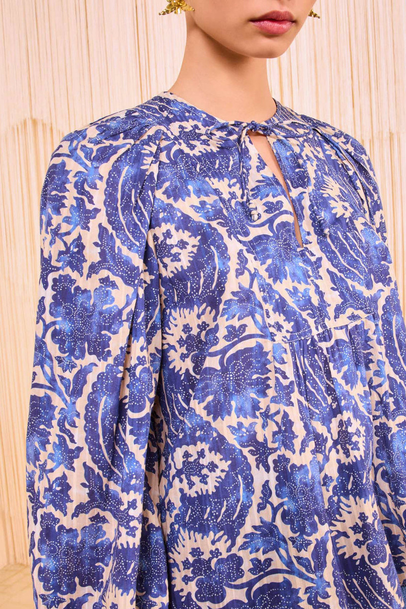 ULLA JOHNSON Brea Long Sleeve Blouse outlook