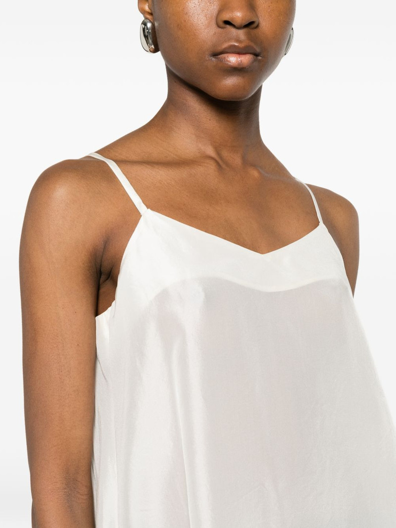 satin-finish slip dress 5