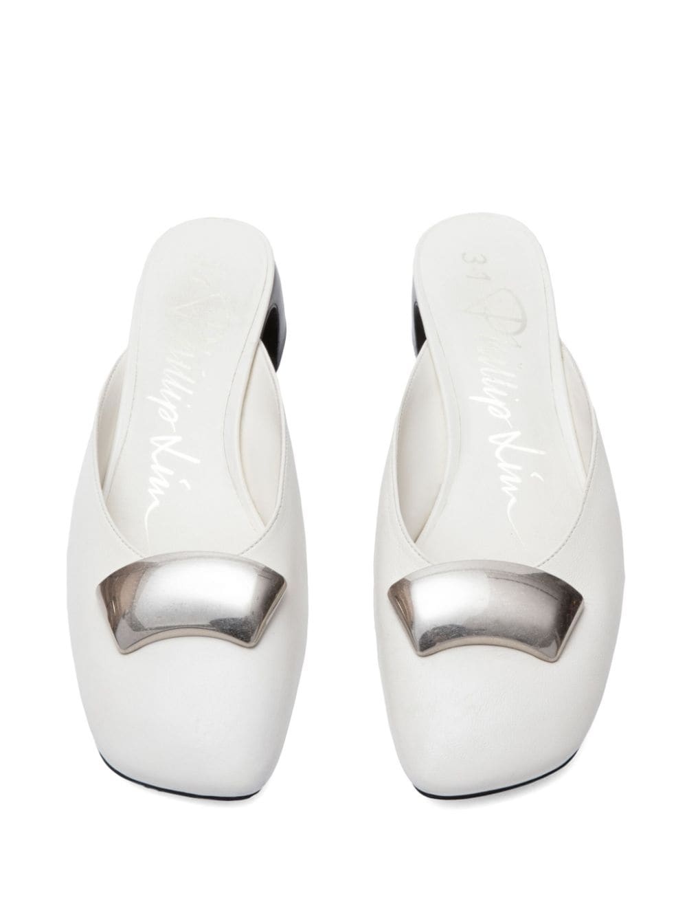ID 35mm leather mules - 4