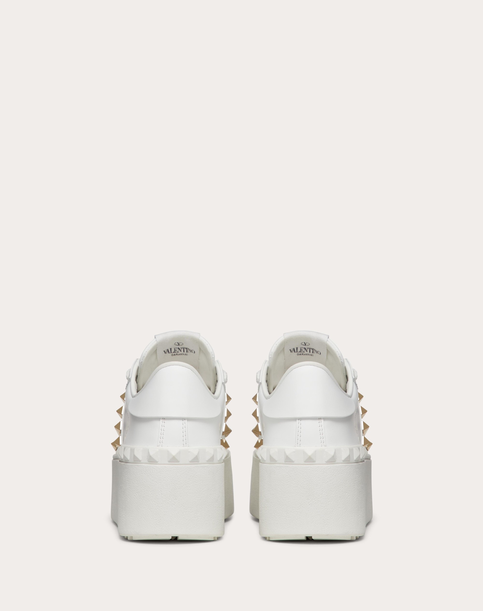 FLATFORM ROCKSTUD UNTITLED SNEAKER IN CALFSKIN - 3