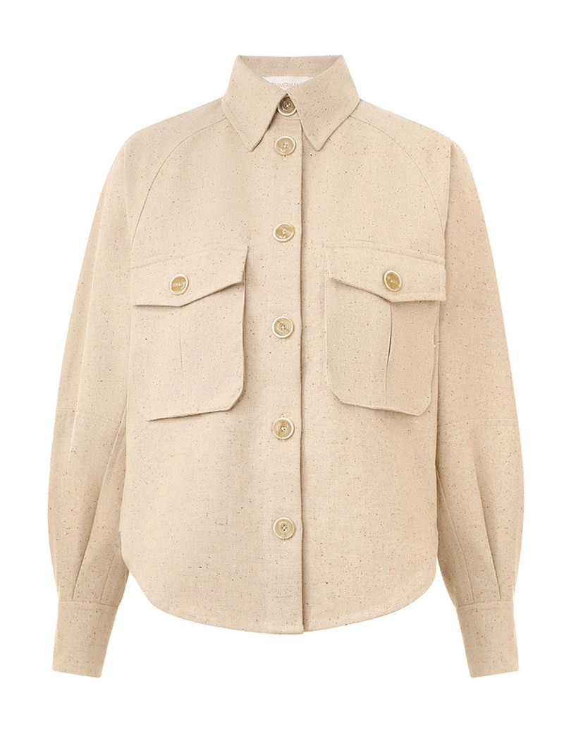 NATURA OVERSIZED POCKET JACKET - 1