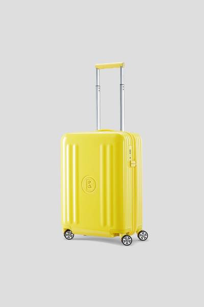 BOGNER Piz small hard shell suitcase in Yellow outlook
