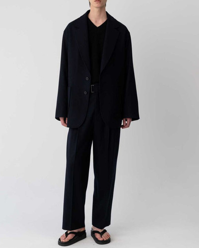 LE17SEPTEMBRE Wool Belted Trousers - Navy outlook