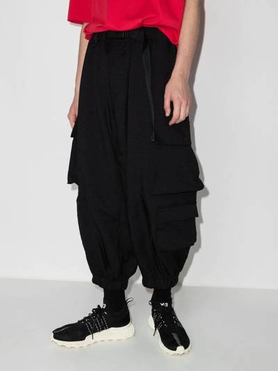 Y-3 CH1 slouchy cargo trousers outlook