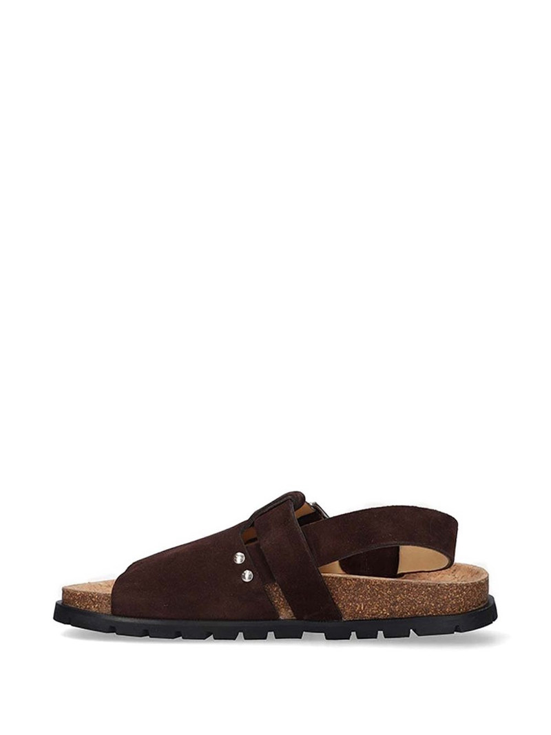 suede flat sandals 4