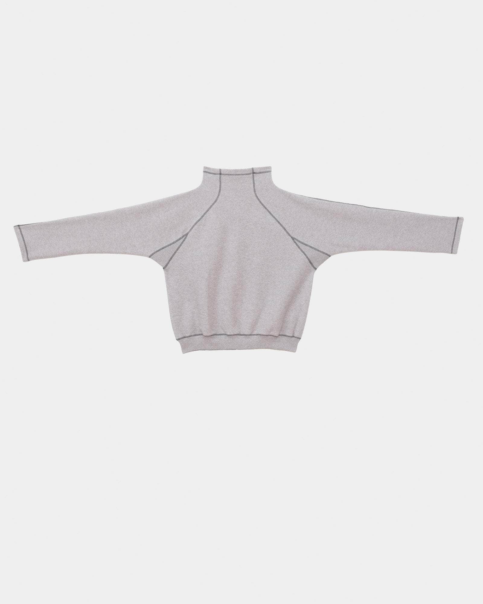 Fold Turtleneck - Recycled Cotton Fleece - 8