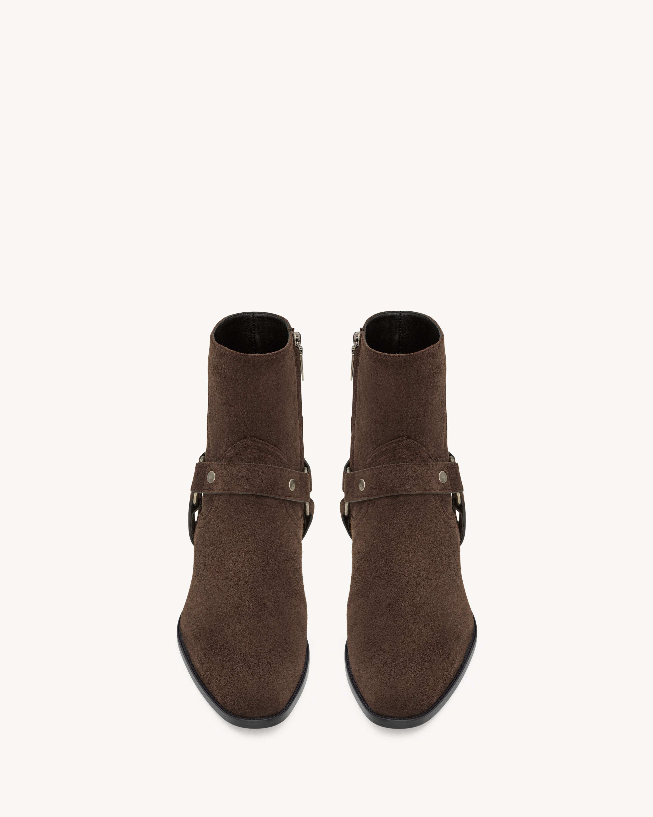 WYATT HARNESS BOOTS IN SUEDE - 2