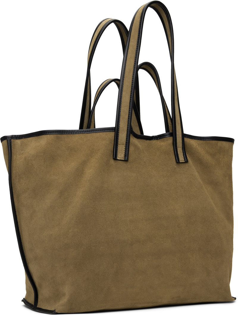 KASSL Editions Tan Suede Tote outlook