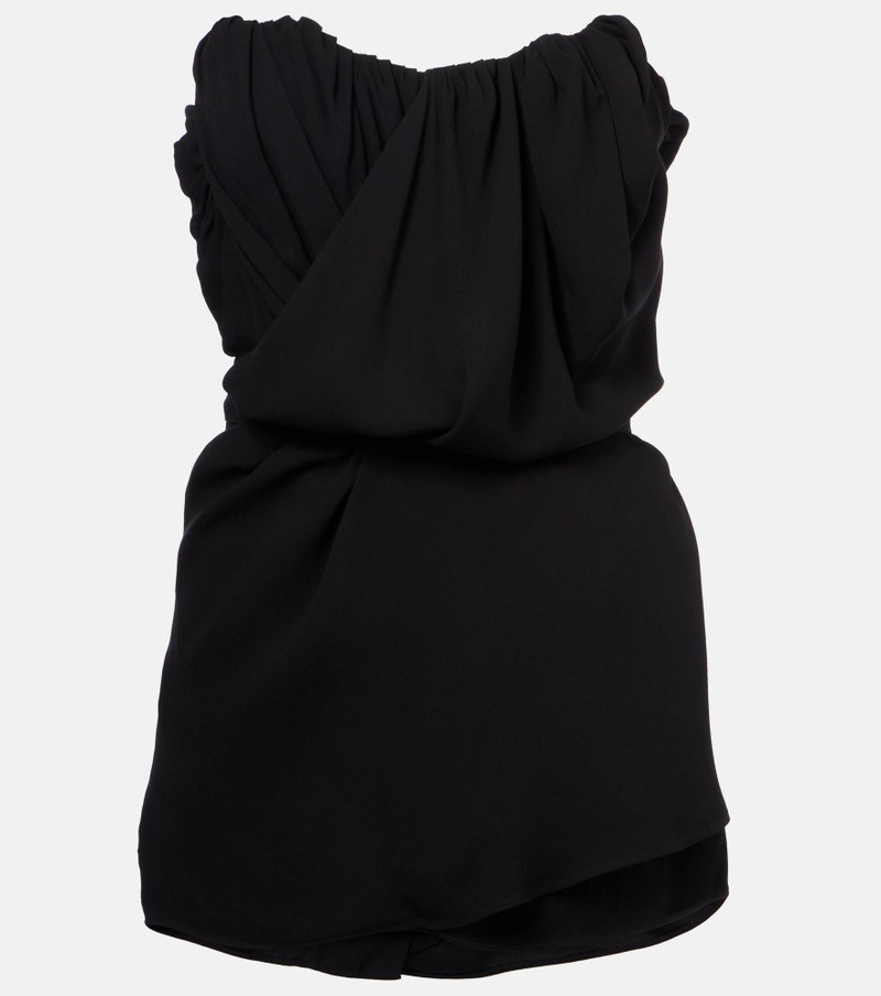 Susana draped 코르셋 드레스 1